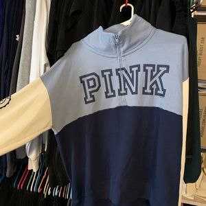Victoria Secret PINK half zip hoodie